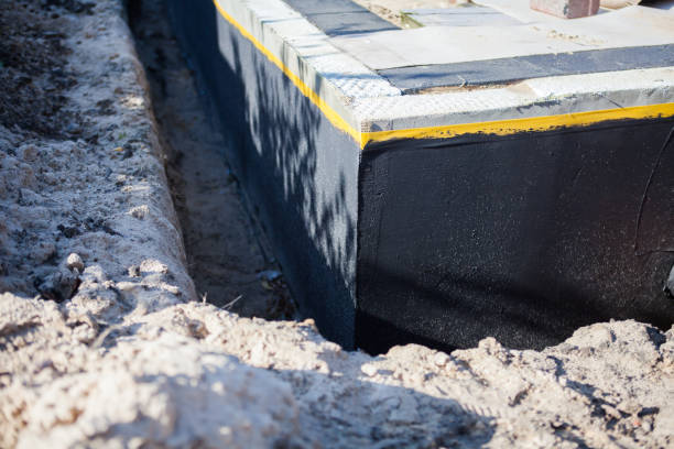 Residential Vapor Barrier Installation installation at a Darby, PA home by SJ Waterproofing Pros